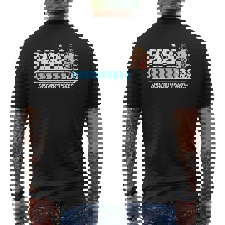 2026 Papà Loading Babbo 2026 Futuro Papà 2026 T-shirt da uomo con stampa posteriore