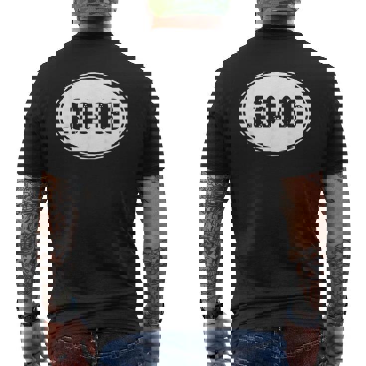 30-06 ミリタリーライフル銃弾シャツ、30-06 ハンティングラウンド。 メンズTシャツ バックプリント