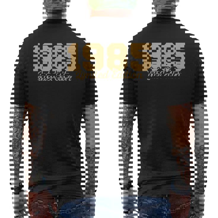 39 Birthday Decorations Best Of 1985 Bday 39Th Birthday メンズTシャツ バックプリント