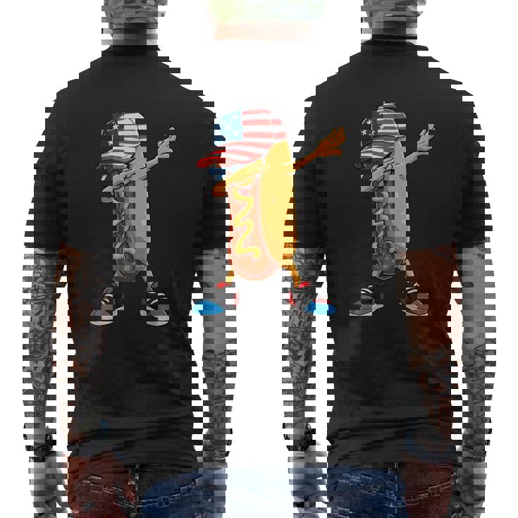 4Th Of July ホットドッグ 面白い 4Th Of July キッズ 男の子 メンズTシャツ バックプリント