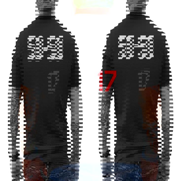 50-50-17 メンズTシャツ バックプリント