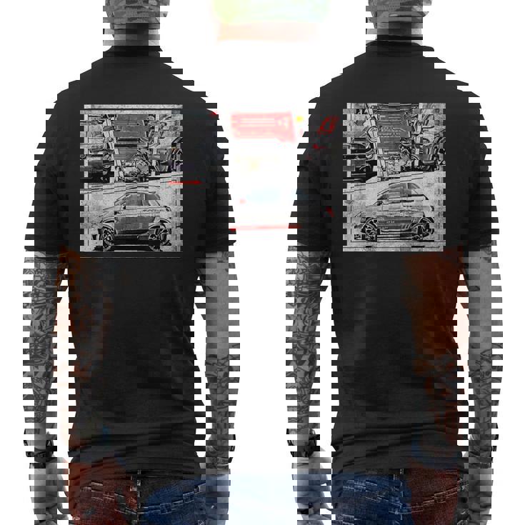 500 メンズTシャツ バックプリント