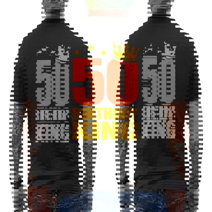 50歳の誕生日 王様 五十五十歳 メンズTシャツ バックプリント