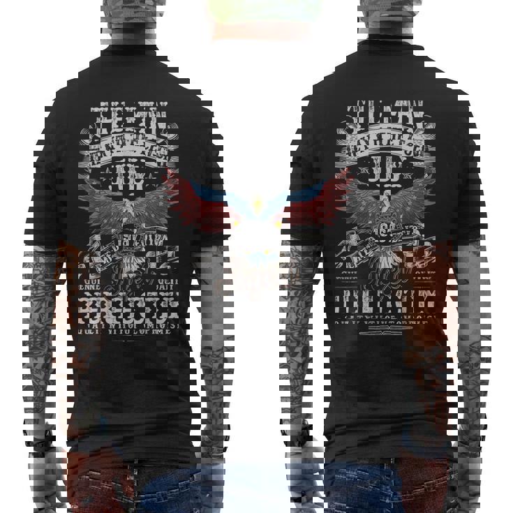 58歳の誕生日プレゼント 1967年7月 男性 面白い 58歳 1967年 メンズTシャツ バックプリント