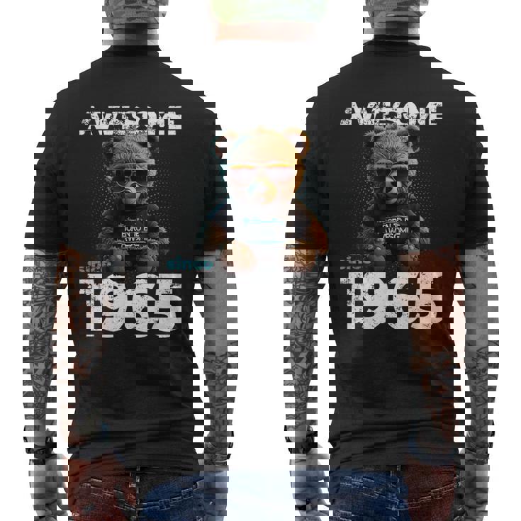 60 歳の誕生日 メンズ オリジナル ヴィンテージ 1965 メンズTシャツ バックプリント