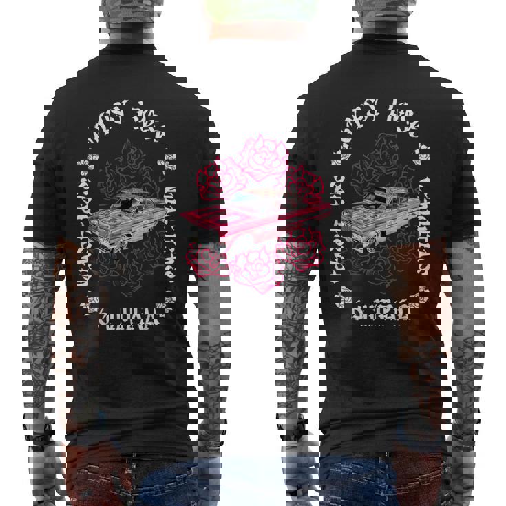 64 インパラ ジプシー ローズ イースト ロス ローライダー メンズTシャツ バックプリント