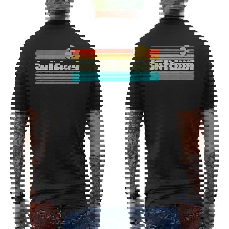 70年代 80年代 サーフィン フロリダ サウスビーチ サーフ メンズTシャツ バックプリント