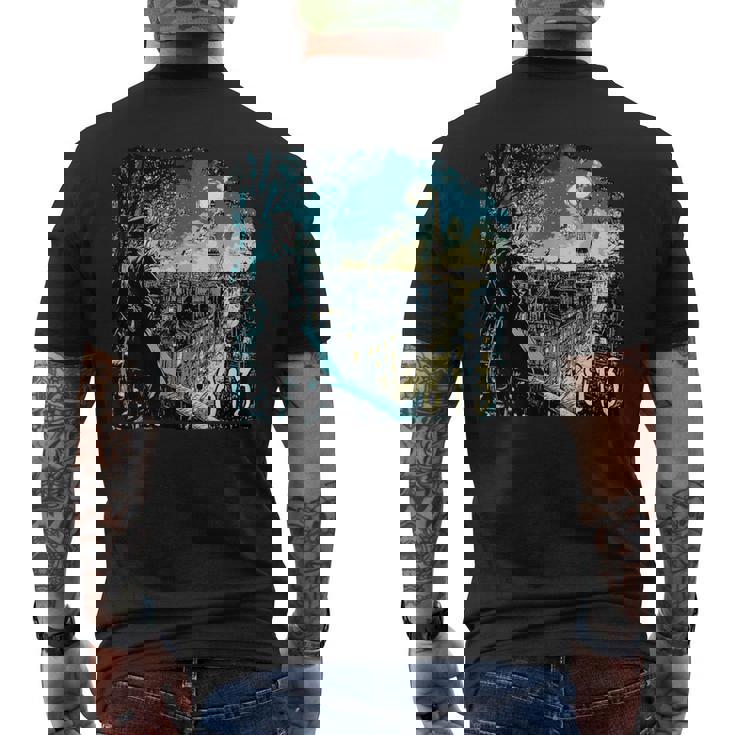 813 ルパン レガシー 変装&ミステリーの巨匠 メンズTシャツ バックプリント