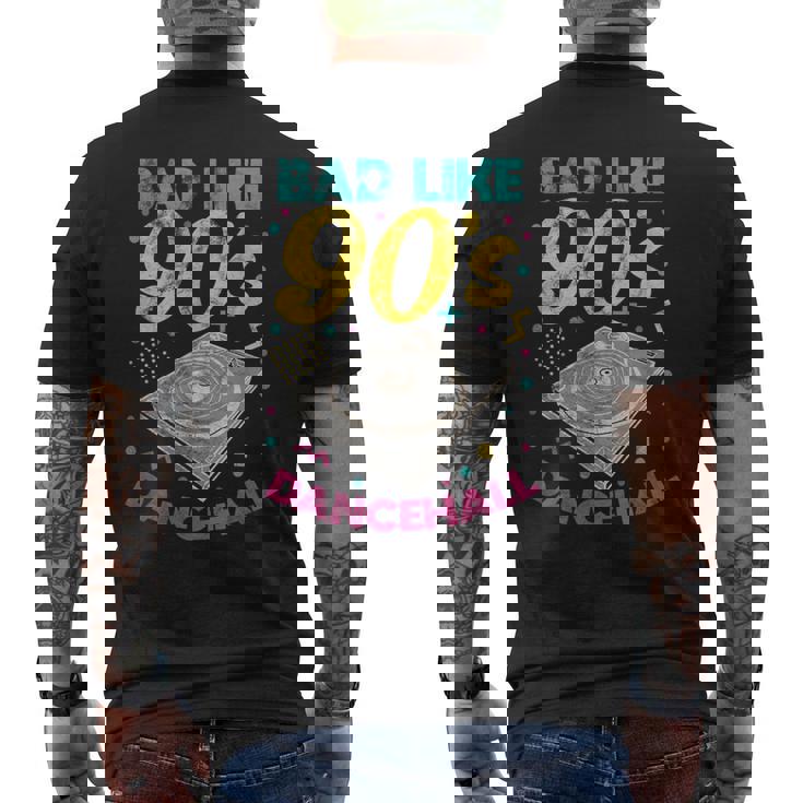 90年代 バッド ライク 90年代 ダンスホール ジャマイカ レゲエ Dj レトロ ヴィンテージ メンズTシャツ バックプリント