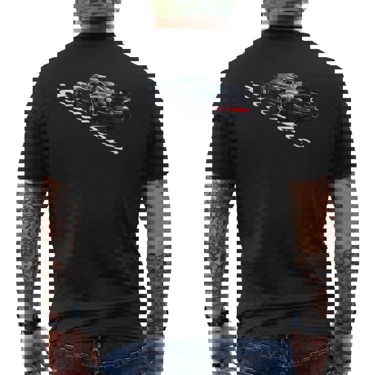 964 911 スポーツカー ターボ メンズTシャツ バックプリント