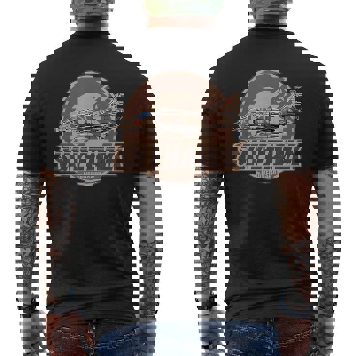 A-4 スカイホーク・アドバーサリー メンズTシャツ バックプリント