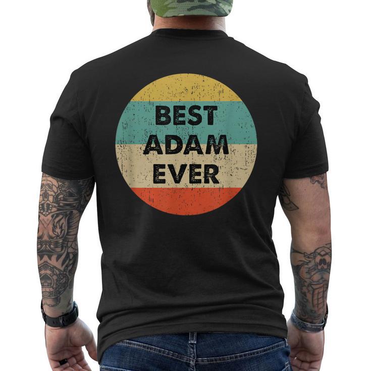 Adam Name T-shirt imprimé au dos