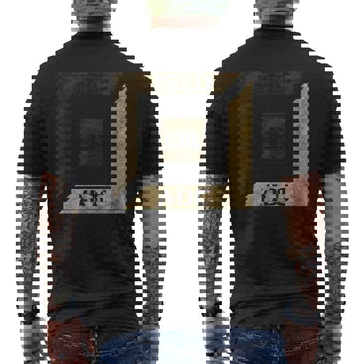 Adc Or Feed League Adc Botlane キャリーレジェンドギフト メンズTシャツ バックプリント