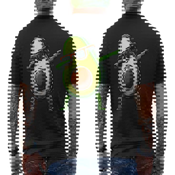 Aguacate Dabbing Gafas Deol Guacamole Dancing Niños Niñas Niños Camiseta Hombre Estampado Espalda