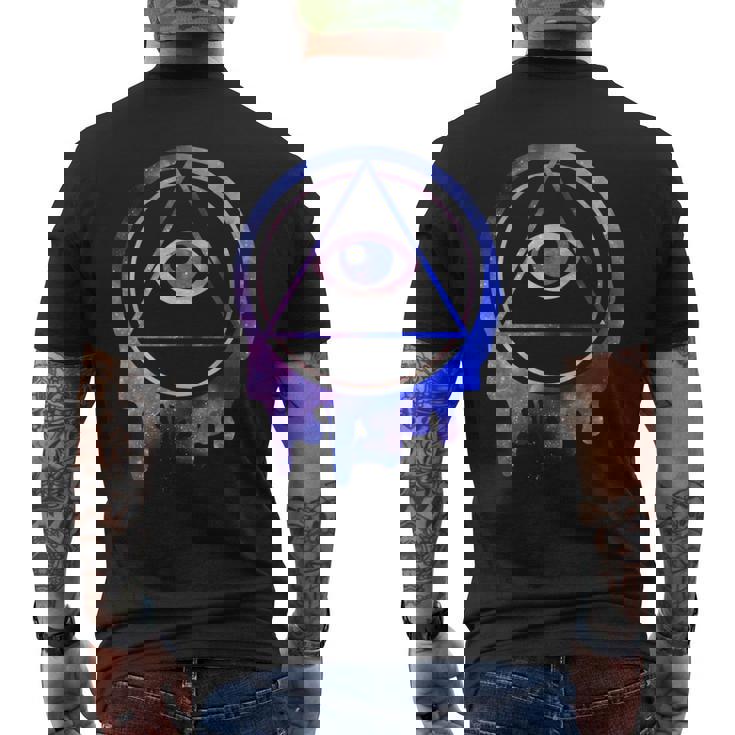 Alleeing Eye Illuminatitars ギフト メンズTシャツ バックプリント