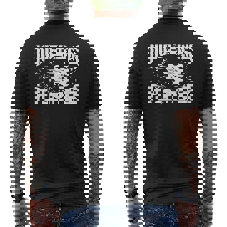 Amante Del Contrabajo Divertido Contrabajista Camiseta Hombre Estampado Espalda
