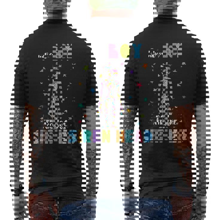 American Cryptid サイレンヘッド メンズTシャツ バックプリント