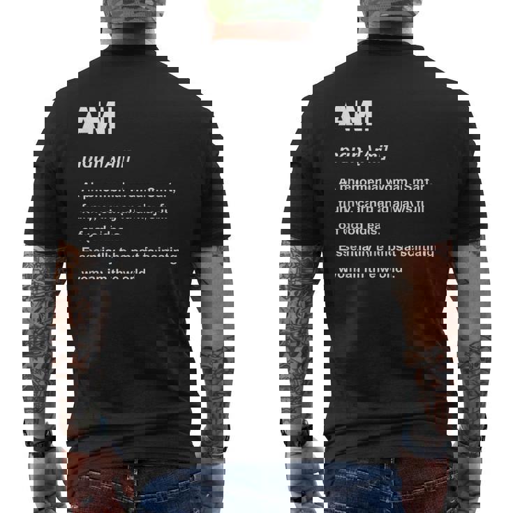 Ami 亜美 メンズTシャツ バックプリント