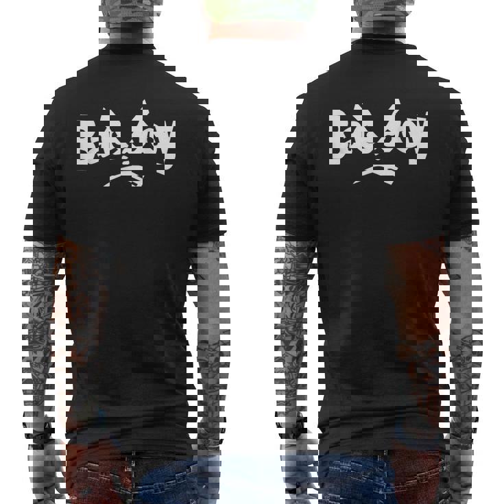 Angry Bad Boy Cool Bad Boys Fashion Graphic tyle メンズTシャツ バックプリント