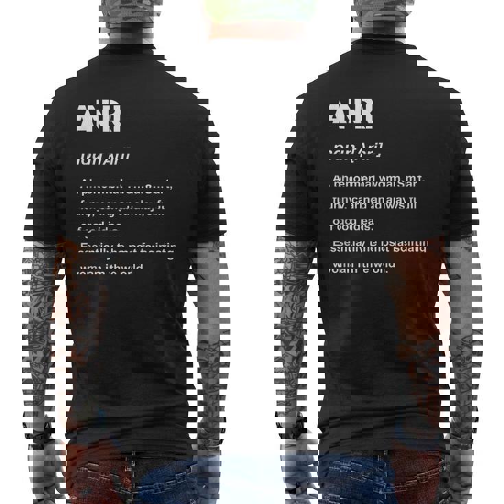 Anri 杏里 メンズTシャツ バックプリント