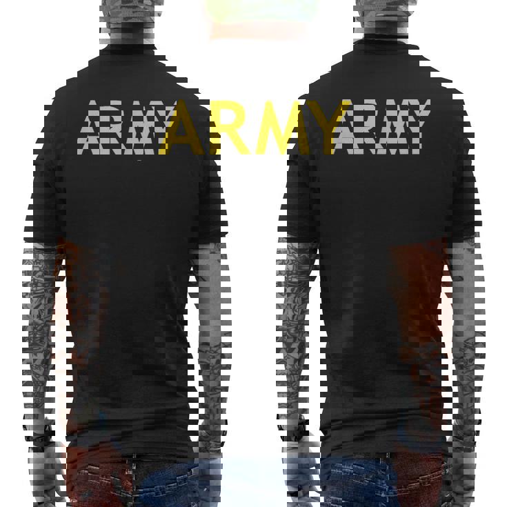 Apfu 米軍 トレーニングユニフォーム メンズTシャツ バックプリント