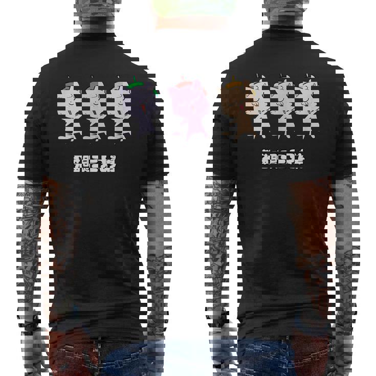 Asy 猫目三兄弟 猫眼三兄弟 Asiauper Young メンズTシャツ バックプリント