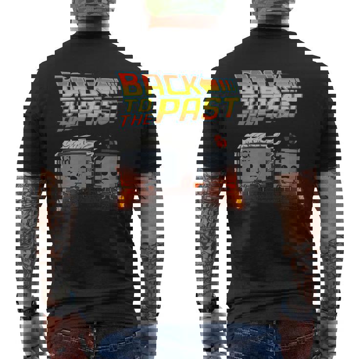 Back To The Past Undo Ctrl Z Geek Developers おもしろギフト メンズTシャツ バックプリント