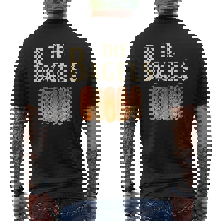 The Bagels Loveresameeed Everything ベーグルベーカー デリ メンズTシャツ バックプリント