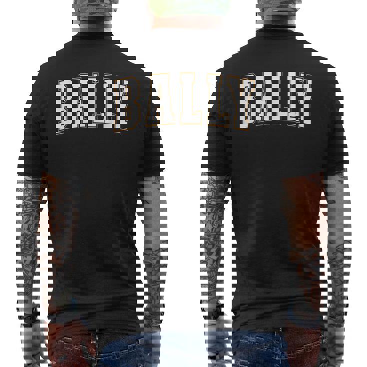 Bally India 誇り高きインドバケーションお土産 バリー メンズTシャツ バックプリント