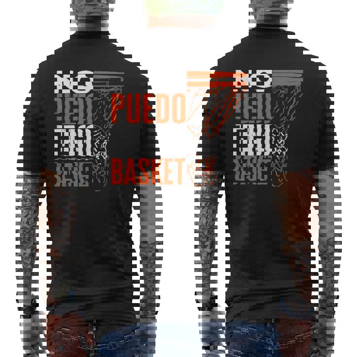 Baloncesto Divertido No Puedo Tengo Basket Basketball Camiseta Hombre Estampado Espalda