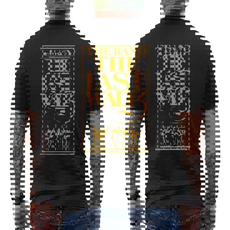 The Band The Last Waltz Yellow Print メンズTシャツ バックプリント