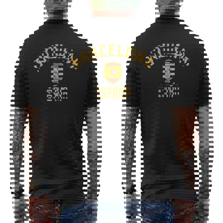 Barcelonapain スペイン、バルセロナ メンズTシャツ バックプリント