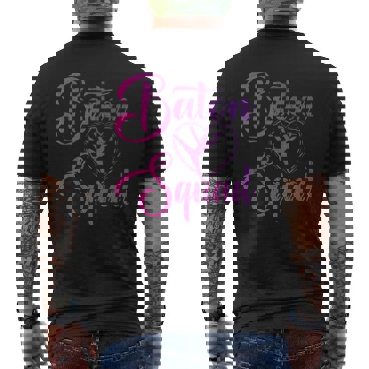 Batonquad バトントワーリング メンズTシャツ バックプリント