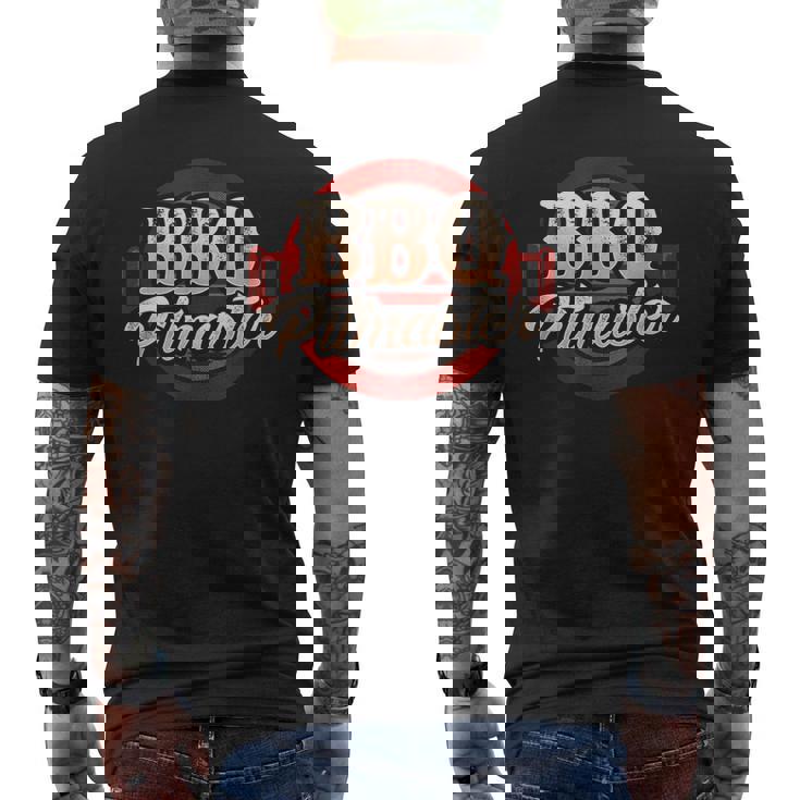 Bbq ピットマスター Bbqパーティーギフト ピットマスター メンズTシャツ バックプリント