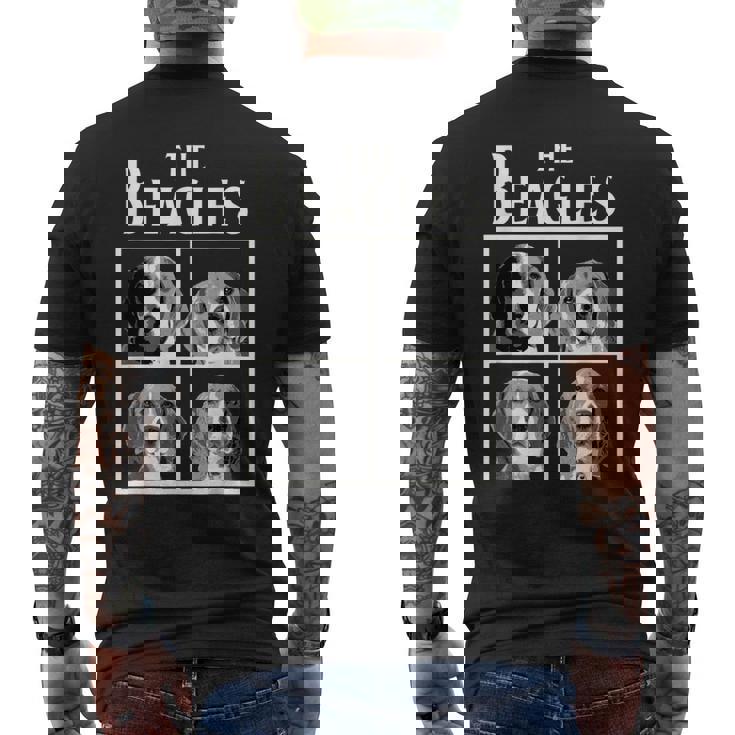 The Beagles Dog 面白いビーグル犬のオーナーギフト メンズTシャツ バックプリント