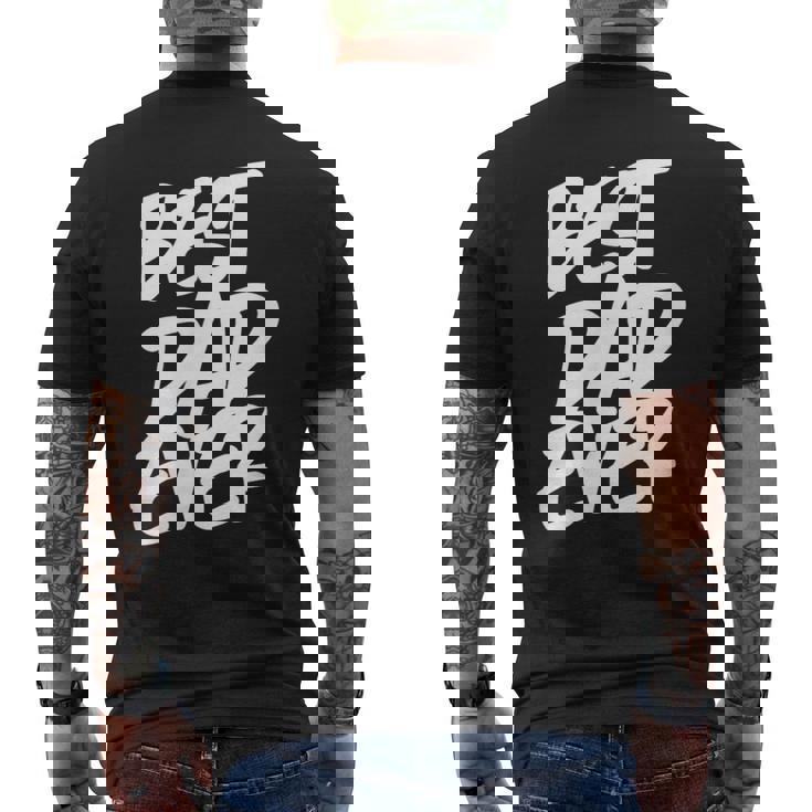 Best Dad Evertシャツプリント、Bester Father Der Welt、父の日 メンズTシャツ バックプリント