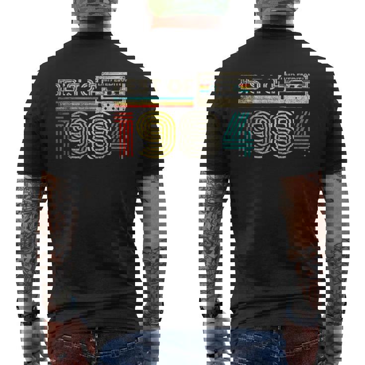 Best Of 1984 Classic Birthday 1984 Cassette Tapeintage メンズTシャツ バックプリント