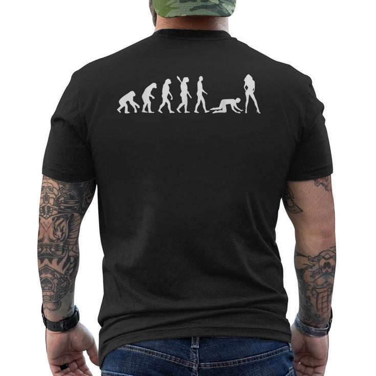 Boda Evolution Pareja Adiós Deoltero Boda Camiseta Hombre Estampado Espalda