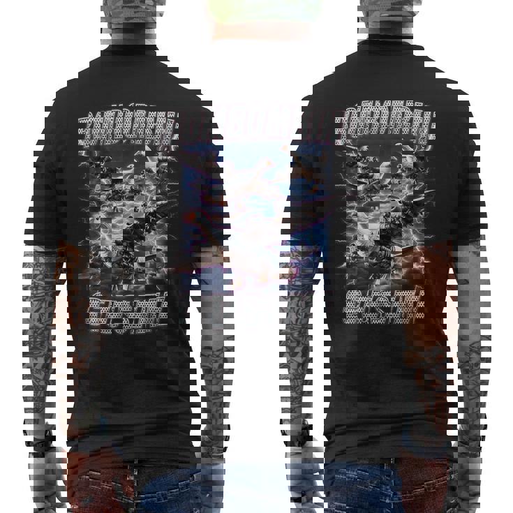 Bombombini Gusini 面白いイタリアンブレインロットミーム メンズTシャツ バックプリント