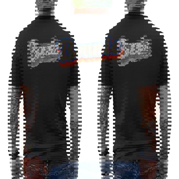 Bonnie 名前入りシャツ カスタムレタリング 70年代 メンズTシャツ バックプリント