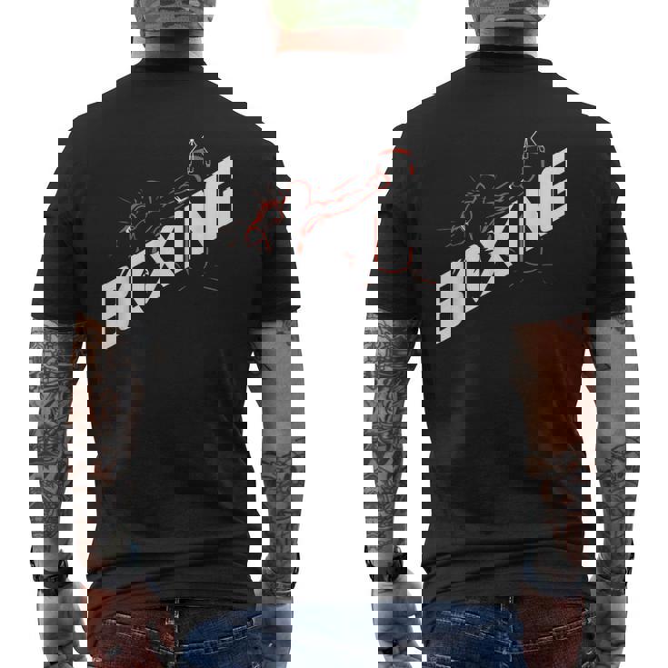Boxeo Boxeo Boxeo Kickboxing Amante Boxeo Boxeador Camiseta Hombre Estampado Espalda