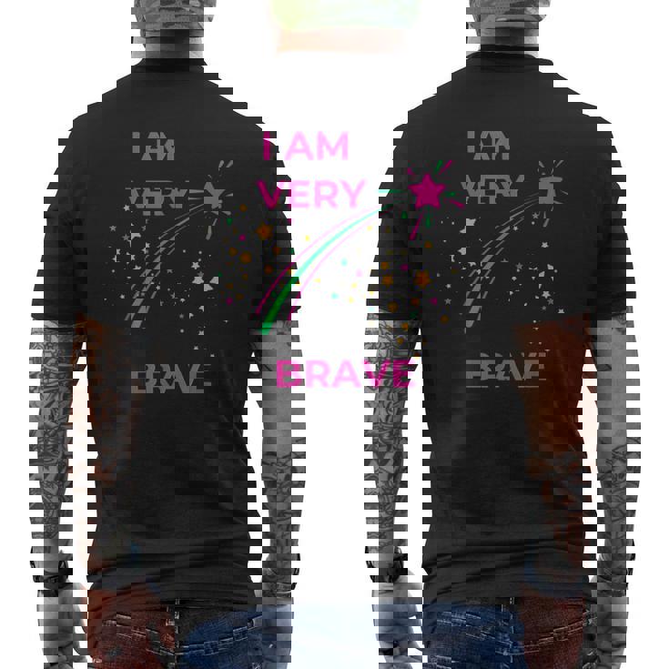 Bravery Presenthootingtar I Am Brave メンズTシャツ バックプリント