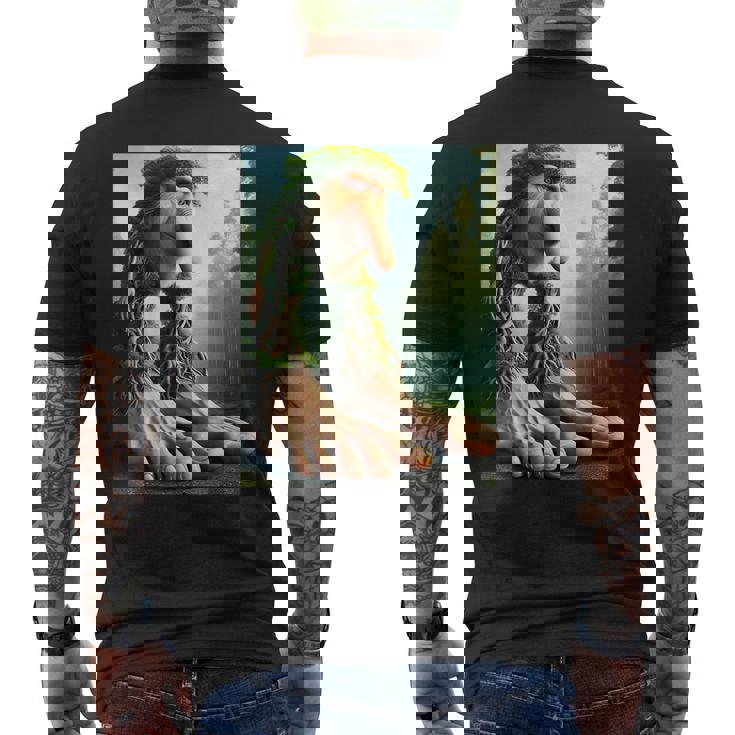 Brr Brr Patapim イタリアンブレインロットミーム メンズTシャツ バックプリント