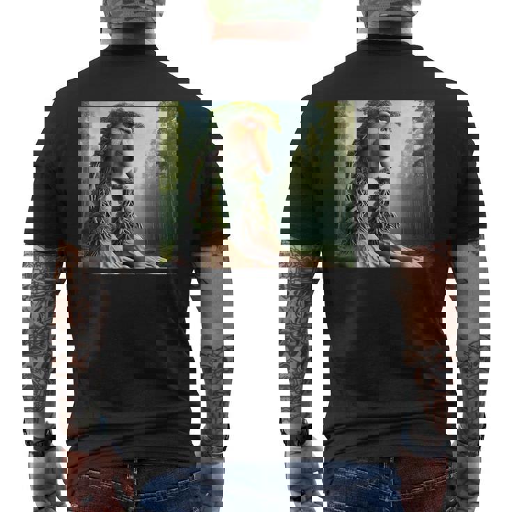 Brr Brr パタピム、シマウマのギフト・アイデア メンズTシャツ バックプリント