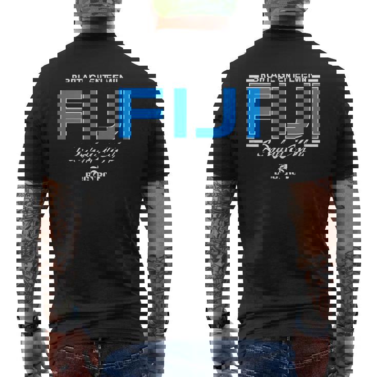 Brutal Gentlemen ラグビークラブ フィジー メンズTシャツ バックプリント