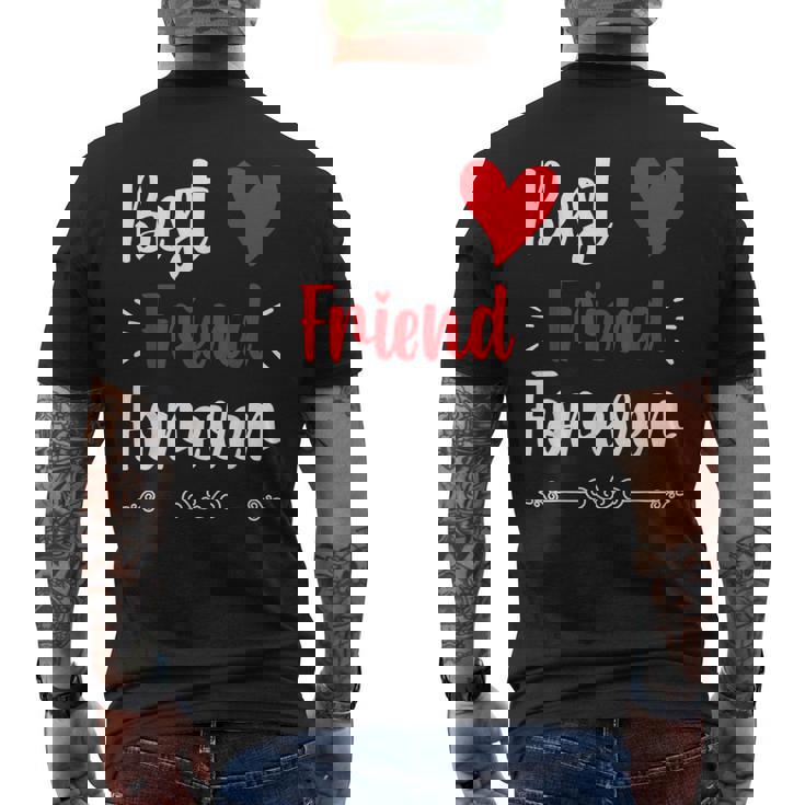 Buen Amigo Paraiempre Juntos Hacer Amigos Camiseta Hombre Estampado Espalda