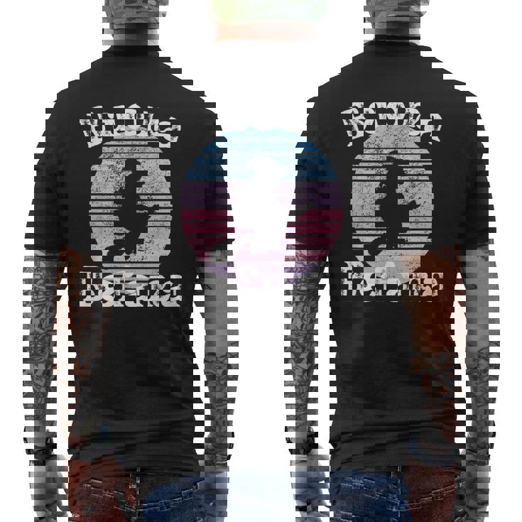 Buona Befana イタリアンクリスマスエピファニークリスマス魔女 メンズTシャツ バックプリント