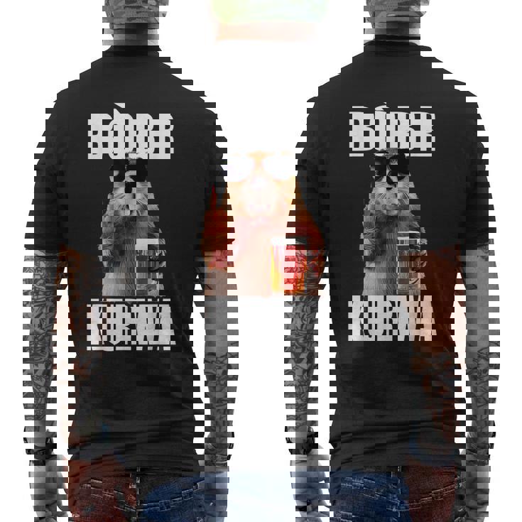 Bâbr クルワ ボバー マッチングビール Bâbr メンズTシャツ バックプリント