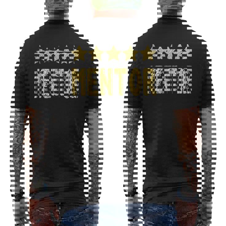 Cadeau Amusant De Mentor Best Fivetar Best Mentor Reconnaissance T-shirt imprimé au dos
