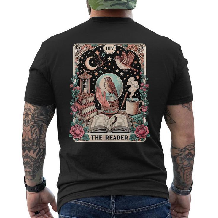 Camisa Con Cartas De Tarot De The Reader Divertida Amante De Los Libros Camiseta Hombre Estampado Espalda
